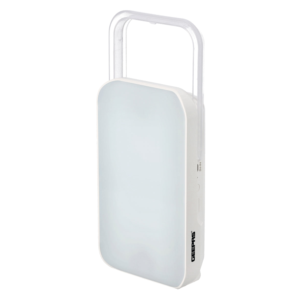 Geepas GE51036 Ultra-Bright Rechargeable Emergency Lantern | 122 High Power LEDs| 4800mAh Lithium Battery| USB Mobile Charging| Up to 8 Hours Runtime| 2 Years Warranty