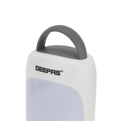 Geepas GE51037 Rechargeable Emergency Lantern | 30 LED Lights | 1200mAh Lithium Battery | USB Charging | Full Charge Indicator | Perfect  for Home & Outdoor Use