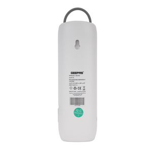 Geepas GE51037 Rechargeable Emergency Lantern | 30 LED Lights | 1200mAh Lithium Battery | USB Charging | Full Charge Indicator | Perfect  for Home & Outdoor Use