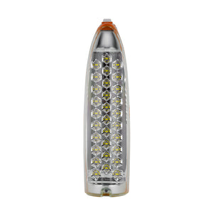 Geepas Rechargeable Emergency Lantern GE51045 | 30 SMD LEDs, 5H Backup, Solar DC Input | Portable, Lightweight with Handle | Ideal for Indoor & Outdoor,  2Year Warranty