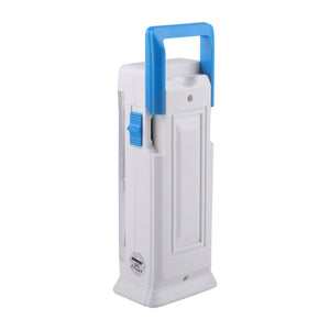 Geepas GE53013 Rechargeable Emergency Lantern |18 SMD LEDs| 4V 1200mAh Lead-Acid Battery|4 Hours Runtime| Dual-Tube Bright Light| DC 5V Input| Reliable Emergency Lighting