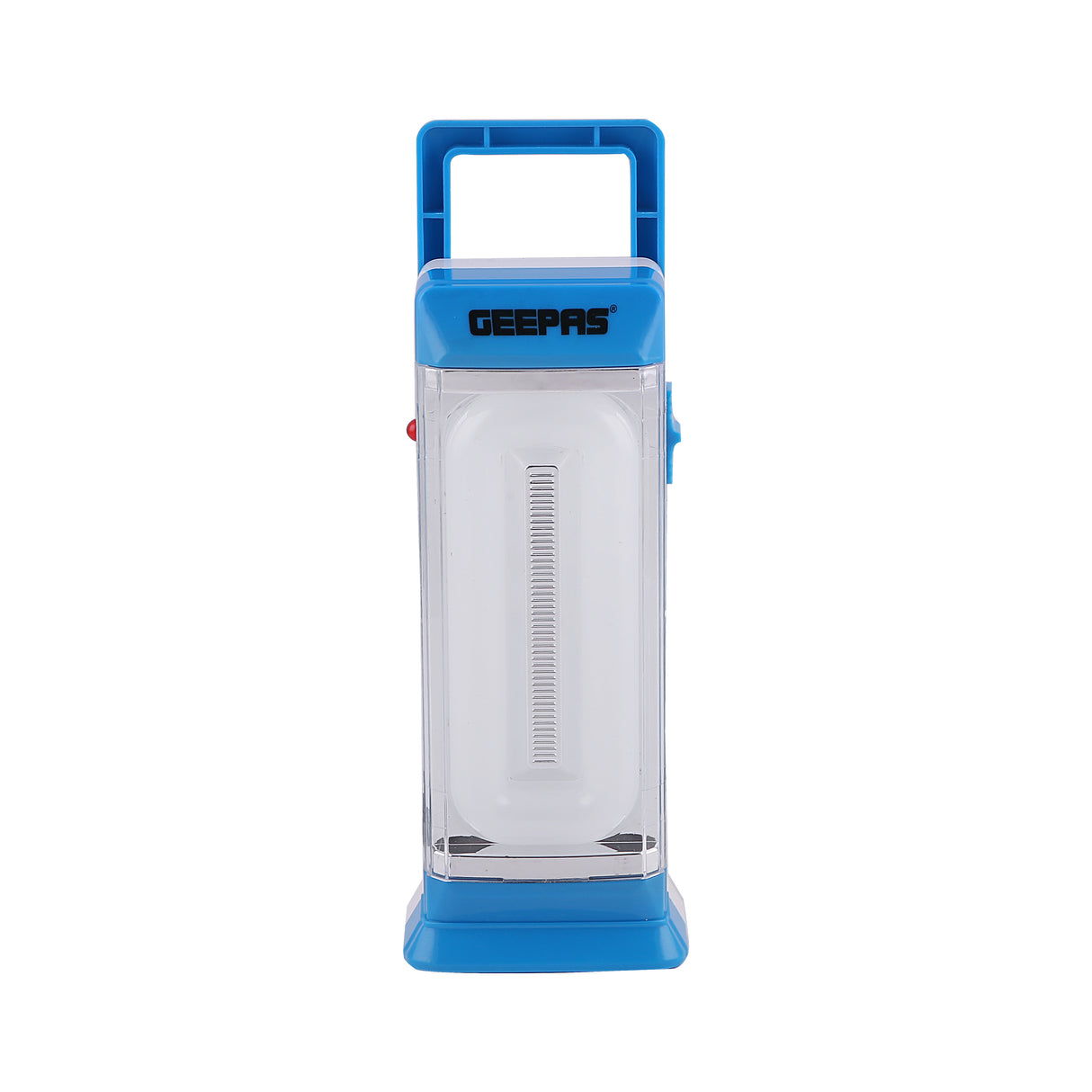 Geepas GE53014 Rechargeable Emergency Lantern| 20 SMD LEDs|1200mAh Battery| Dual Brightness Modes| Portable Handle & 4 Hours Working  | Compact Home & Emergency Light