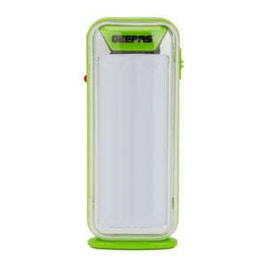Geepas GE53024 Rechargeable LED Lantern | 18 Hi-Power LEDs|Energy-Saving Design| 4 Hours Working| Long-Life 1200mAh Battery| Ideal for Home & Camping Use| 2 Year Warranty