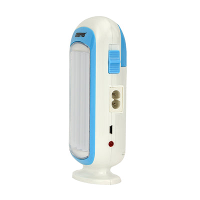 Geepas GE53025 Rechargeable LED Lantern with 24 High Power LEDs| 4 Hours Runtime| Compact Energy-Efficient Emergency Light for Home Use with Reliable | 2-Year Warranty