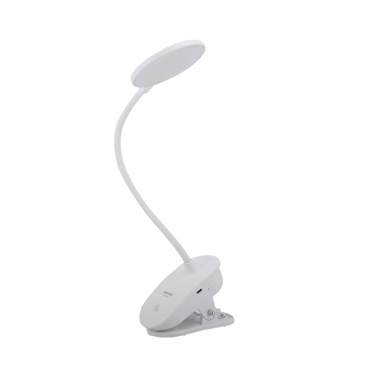 Geepas GE53026 Rechargeable Desk Lamp | 20 Natural Light SMD LEDs | 1200mAh Battery| Type-C Fast Charging | Flicker-Free Lighting for Study & Work | 2 Years Warranty
