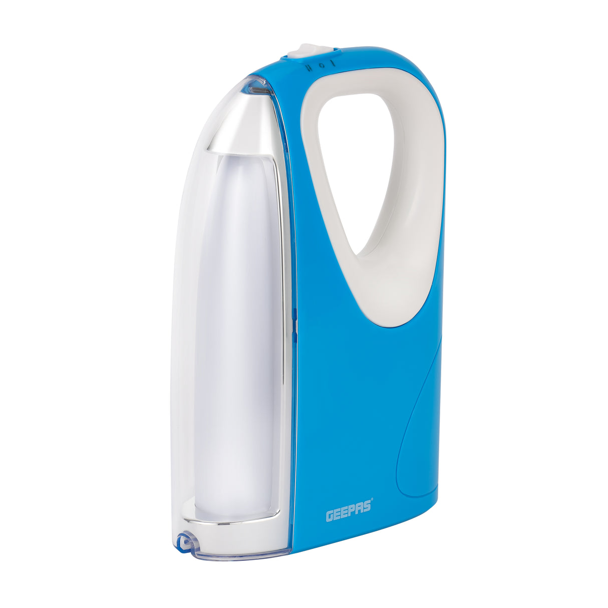 Geepas GE5596 Rechargeable Emergency Lantern |60 SMD LEDs| 4V Long-Lasting Battery| Solar DC Input| 2 Light Modes|5-Hour Runtime|Portable Durable Design|2 Years Warranty