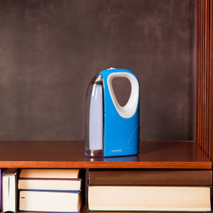 Geepas GE5596 Rechargeable Emergency Lantern |60 SMD LEDs| 4V Long-Lasting Battery| Solar DC Input| 2 Light Modes|5-Hour Runtime|Portable Durable Design|2 Years Warranty