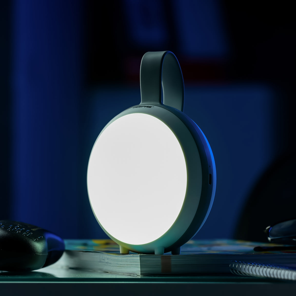 Geepas GE5599 Rechargeable Lamp | 83 Bright LED Light | 2400mAh Lithium Battery| Portable Design | Multi-Mode Brightness for Home & Outdoor Use | 2-Year Warranty