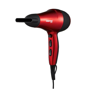 Geepas GHD86018 Hair Dryer | 2000W Powerful DC Motor | Ionic Function | Cool Shot | 2 Speeds & 3 Heat Settings | Removable Filter & Hang-Up Hook | 2 Years Warranty