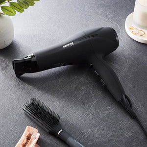 Geepas GHD86019 Ionic Hair Dryer | 2200W | Cool Shot | 2-Speed & 3-Heat Settings| Detachable Concentrator| Anti-Frizz & Smooth Finish Hair Dryer | 2 Years warranty