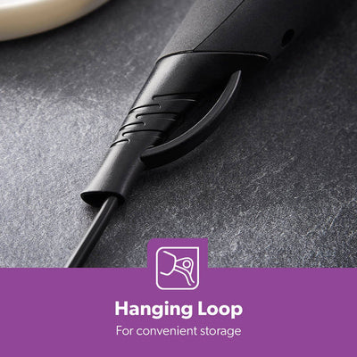 Geepas GHD86019 Ionic Hair Dryer | 2200W | Cool Shot | 2-Speed & 3-Heat Settings| Detachable Concentrator| Anti-Frizz & Smooth Finish Hair Dryer | 2 Years warranty