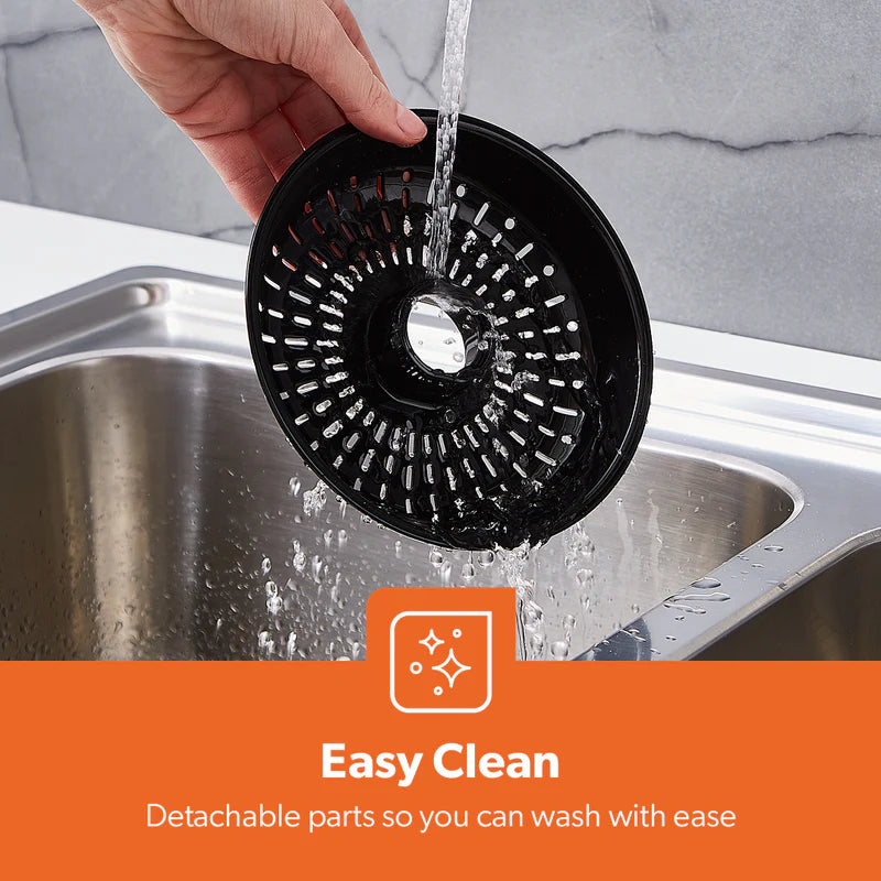 Geepas 5-in-1 Mixer Grinder GSB5457N | 1000W  Copper Motor| Stainless Steel Jars| Modern Design| Durable Body| Sharp Blades| 1.5L| 1.0L & 450ml Jars| 2 Years Warranty