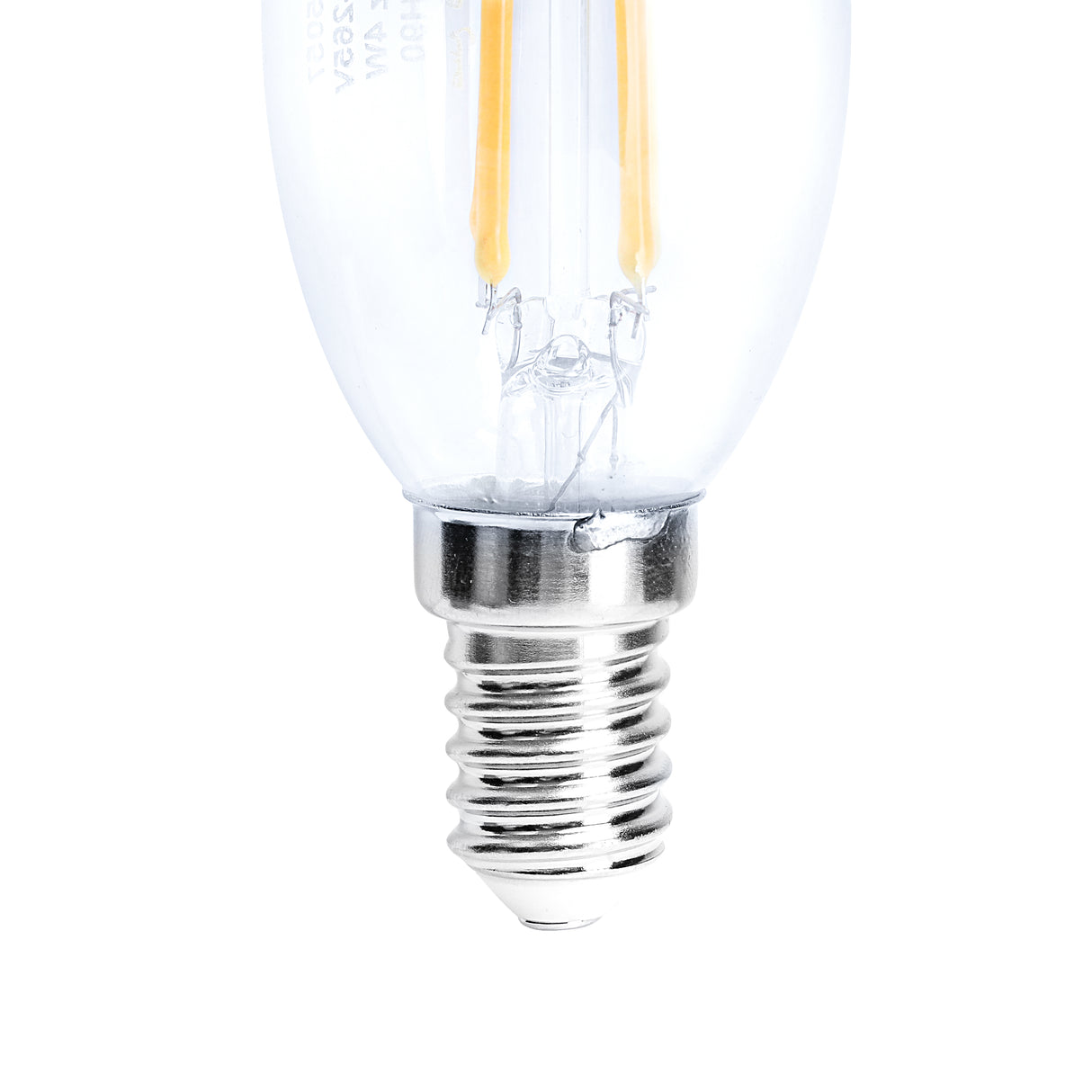 Geepas GESL55057 4W LED Filament Light | 470lm Warm White 3000K |Warm White Light | 80% Energy Saving | No UV/IR Radiation |Life Time Upto  15000hrs| Mercury Free