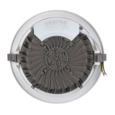 Geepas GESL55078 Round Slim 30W Downlight | COB LED Ceiling Light in Natural Cool White 6500K | Ultra Slim Design with Long Life 50,000 Burning Hours | 2 Years Warranty