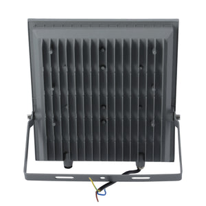 Geepas GESL55089 150W LED Flood Light |12000 Lumens Daylight 6500K| IP66 Waterproof Outdoor Security Lighting |20,000h Lifetime High Brightness LED Lamp| 2 Years Warranty