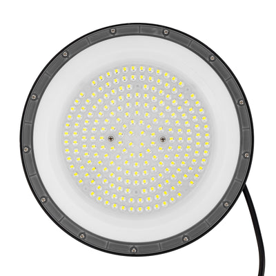 Geepas 150 W High Bay Light- GESL55125| 15000 Lumens and 6500 K Color Temperature| 20000 Hours Lifetime, Perfect For Warehouses, Commercial Buildings etc|2 Year Warranty