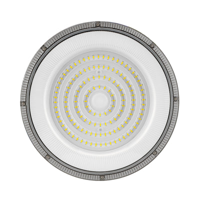 Geepas 100W High Bay Light GESL55127 | 10000 Lumens, 6500K Color Temp | 20000 Hours Lifetime | Ideal for Warehouses, Gyms, Retail & More | 2-Year Warranty, Grey