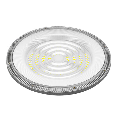 Geepas 100W High Bay Light GESL55127 | 10000 Lumens, 6500K Color Temp | 20000 Hours Lifetime | Ideal for Warehouses, Gyms, Retail & More | 2-Year Warranty, Grey