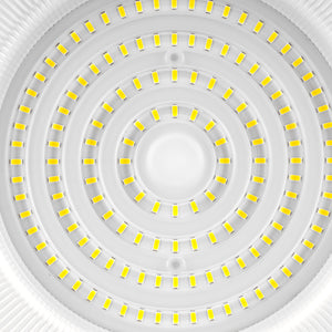 Geepas 100W High Bay Light GESL55127 | 10000 Lumens, 6500K Color Temp | 20000 Hours Lifetime | Ideal for Warehouses, Gyms, Retail & More | 2-Year Warranty, Grey