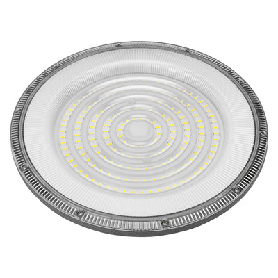 Geepas 150 W High Bay Light- GESL55128| 15000 Lumens and 6500 K Color Temperature| 20000 Hours Lifetime, Perfect For Warehouses, Commercial Building Etc|2 Year Warranty