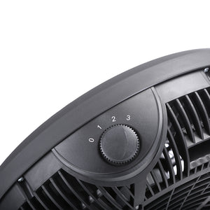 Geepas GF21138 18-Inch Box Fan | Powerful 5-Blade Design | Adjustable 3-Speed Settings | Energy Efficient Cooling | Quiet Operation for Home & Office| 2 Years Warranty