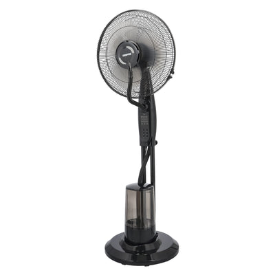 Geepas 16” Mist Fan with Remote Control | Powerful Cooling & Humidifying Solution | Adjustable Speed | Large Water Tank | Oscillation Function |  2 Years Warranty