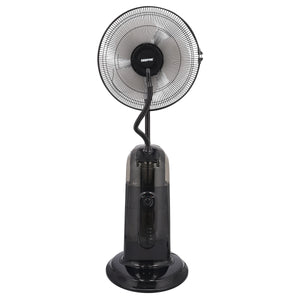 Geepas GF21161 16-Inch Mist Fan with LCD Display | 3 Wind Speeds| 3 Cooling Modes| 7.5-Hour Timer| 2L Water Tank| Remote Control| 100% Copper Motor| 2 Years Warranty
