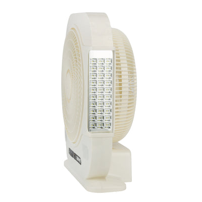 Geepas GF21190 12” Rechargeable Fan with Remote Control | 20 Hours Battery Backup| LED Light| USB Charging | Adjustable Speed| Energy Efficient Design| 2 Years Warranty