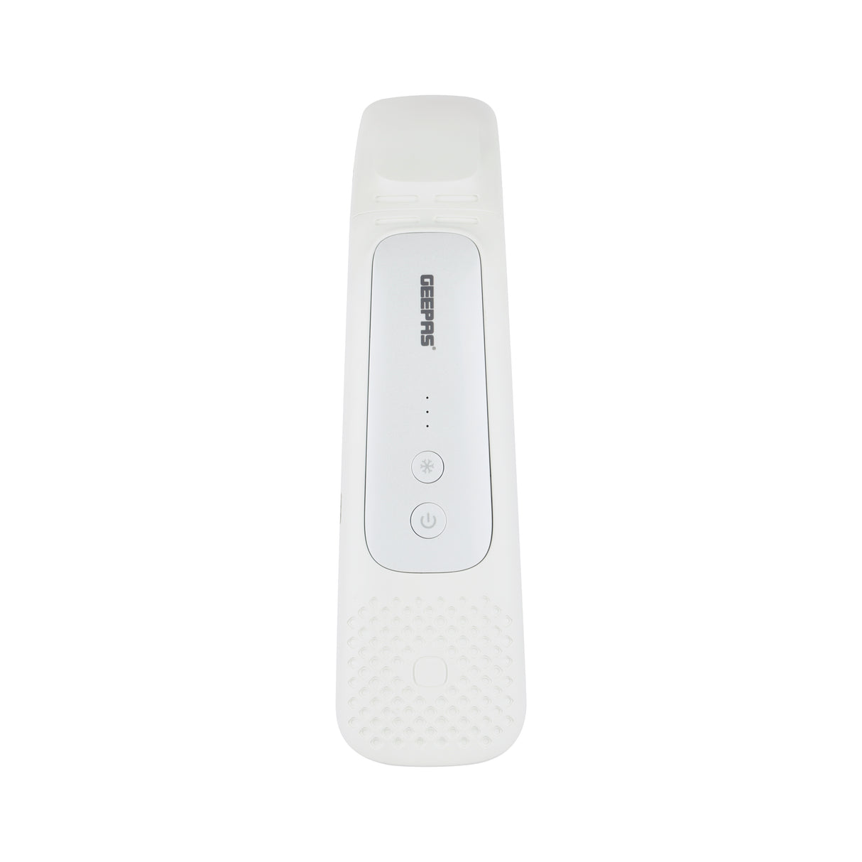 Geepas Cool Collar- GF21229/ 12 Hours Long Working Time, 3 Speed Levels/Lightweight, Suitable for Indoor and Outdoor Use/ Silent, Safe and Secure/ White, 2 Years Warranty