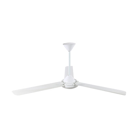 Geepas GF21234 56 Inch Ceiling Fan with 3 Blades | Low Noise High Speed Ceiling Fan | Long Sweep | 5 Speed Regulator | Pure Copper Motor | Perfect for Home & Office Use