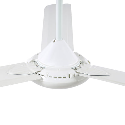 Geepas GF21234 56 Inch Ceiling Fan with 3 Blades | Low Noise High Speed Ceiling Fan | Long Sweep | 5 Speed Regulator | Pure Copper Motor | Perfect for Home & Office Use