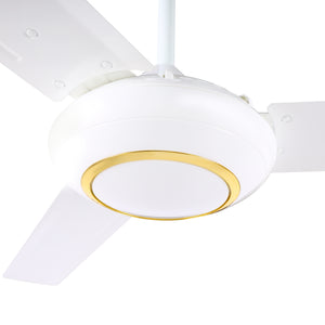 Geepas GF21234 56 Inch Ceiling Fan with 3 Blades | Low Noise High Speed Ceiling Fan | Long Sweep | 5 Speed Regulator | Pure Copper Motor | Perfect for Home & Office Use
