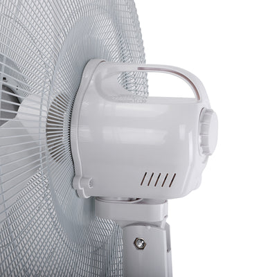 Geepas 18" Rechargeable Fan GF9385 | 2-Speed | LED Light | Oscillating