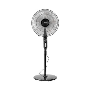 Geepas GF9488 16 Inch Stand Fan |Powerful Copper Motor for Efficient Cooling| 3Speed Settings| Adjustable Height| Oscillation Function| Quiet Operation| 2 Years Warranty