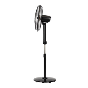 Geepas GF9489 16 Inch Stand Fan with Remote Control | 60W Powerful Motor | 3 Speed Settings| 7.5 Hour Timer | Adjustable Height | Oscillation Function | 2 Years Warranty