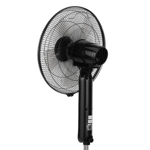 Geepas GF9489 16 Inch Stand Fan with Remote Control | 60W Powerful Motor | 3 Speed Settings| 7.5 Hour Timer | Adjustable Height | Oscillation Function | 2 Years Warranty