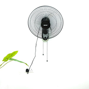 Geepas GF9604 18-Inch Wall Fan | 3-Speed Adjustable Control | Powerful Copper Motor | Wide-Angle Oscillation | High Air Delivery for Home & Office| 2 Years Warranty