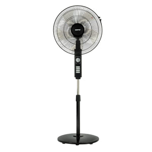 Geepas GF9605 18" Stand Fan | Adjustable height | 3 speed | Tilt Setting with Overheat Protection | Wide Oscillation | Self-Protection when Over Heated