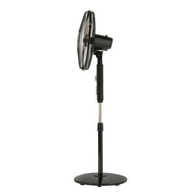 Geepas GF9605 18" Stand Fan | Adjustable height | 3 speed | Tilt Setting with Overheat Protection | Wide Oscillation | Self-Protection when Over Heated