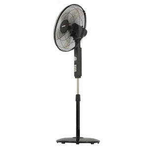 Geepas GF9605 18” Stand Fan | 3-Speed Piano Switch | 60W Powerful Motor | 5-Leaf AS Blade | Wide Oscillation | Overheat Protection | Durable Design | 2 Years Warranty