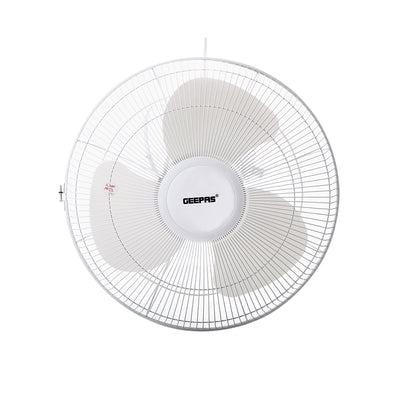 Geepas 16 Inch Orbit Fan GF9607 | Low Noise| 3 Durable ABS Blades| Metal Safety Net| Auto Rotation| Speed Controller| Adjustable Angle| AC 220-240V 60W| 2 Years Warranty