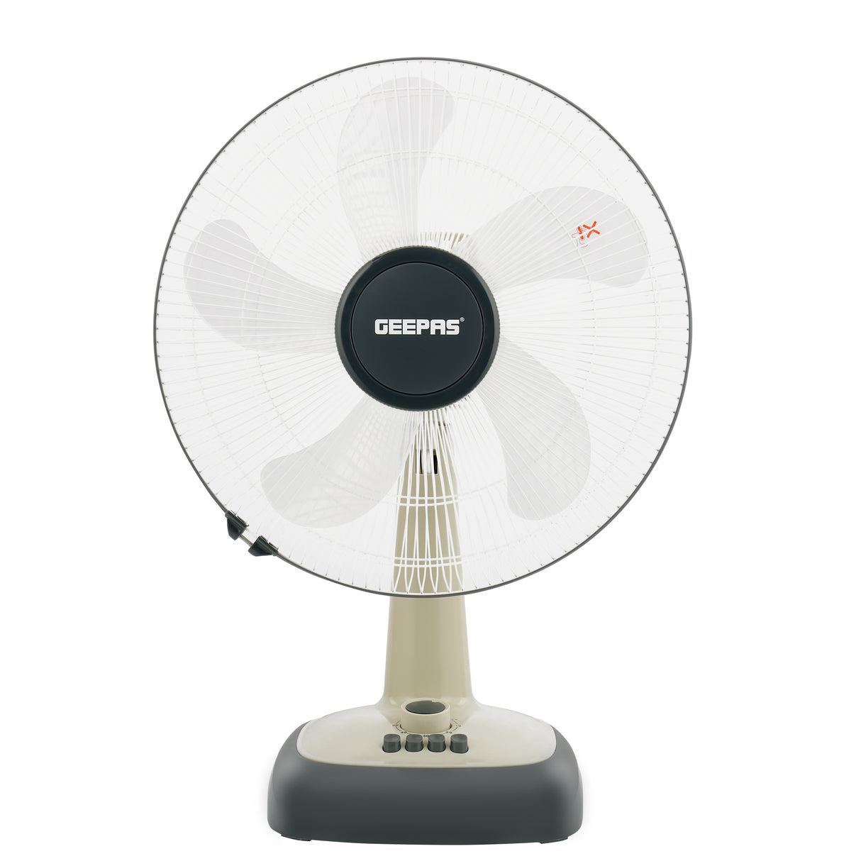 Geepas GF9616 16” Table Fan with 3-Speed Control | High Wind Speed | 60-Minute Timer| Automatic Oscillation | 5 Leaf Blades | Powerful Copper Motor | 2 Years Warranty