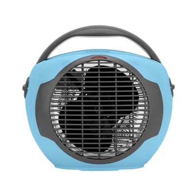 Geepas GFH28561 Fan Heater | Adjustable Thermostat | Safety Tip-Over Switch | Overheat Protection & Dual Heat Settings 1000W/2000W for Home & Office Winter Heating