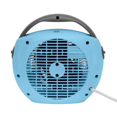 Geepas GFH28561 Fan Heater | Adjustable Thermostat | Safety Tip-Over Switch | Overheat Protection & Dual Heat Settings 1000W/2000W for Home & Office Winter Heating