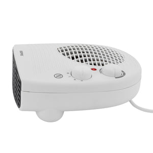 Geepas GFH9522 2000W Fan Heater | 3 Heat Settings Fan/1000W/2000W| Adjustable Thermostat| Powerful Copper Motor| Overheat Protection | Safety Fuse | 2 Years Warranty