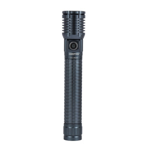 Geepas Zoomable LED Flashlight GFL3803Z|25W High-Power LEDs, 10H Backup, Type-C Charging, Durable Aluminum Alloy Housing|Ideal for Indoor & Outdoor Use |Lifetime Warranty