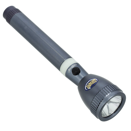 Geepas GFL3827 Rechargeable LED Flashlight | T6 LED | 3000mAh Lithium Battery | Aircraft-Grade Aluminium Alloy Body | Smart Charging Indicator |Lifetime CREE LED Warranty
