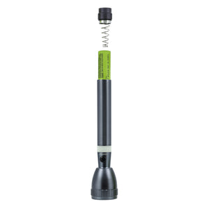 Geepas GFL3827 Rechargeable LED Flashlight | T6 LED | 3000mAh Lithium Battery | Aircraft-Grade Aluminium Alloy Body | Smart Charging Indicator |Lifetime CREE LED Warranty