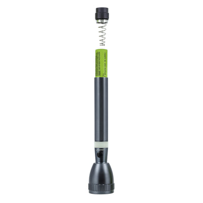 Geepas GFL3827 Rechargeable LED Flashlight | T6 LED | 3000mAh Lithium Battery | Aircraft-Grade Aluminium Alloy Body | Smart Charging Indicator |Lifetime CREE LED Warranty