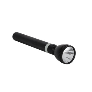Geepas GFL3858 Rechargeable LED Flashlight | 10W HP50 LED | 6000mAh Battery | 2000m Beam Range | Up to 6 hours working time | Aircraft-grade aluminium construction